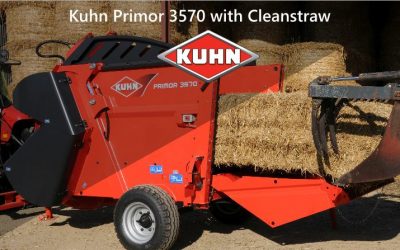 Kuhn Primor 3570M Straw Bedder with Cleanstraw System