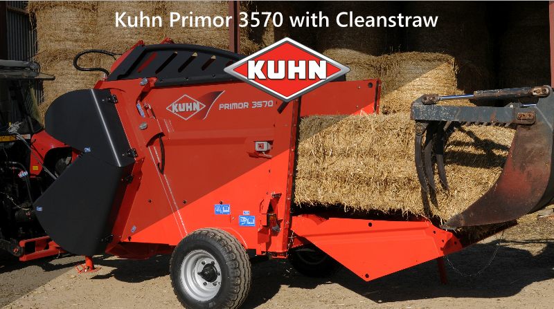 Kuhn Primor 3570M Straw Bedder with Cleanstraw System