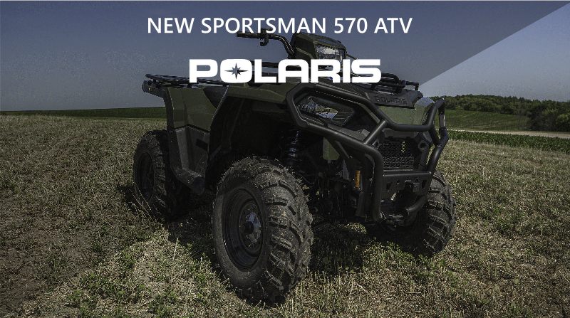 New Polaris Sportsman 570 Quad Bike